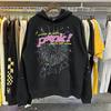 Sp5der European and American hip hop singers with the same printed letters 555555 men and women couples sweater hoodie trend