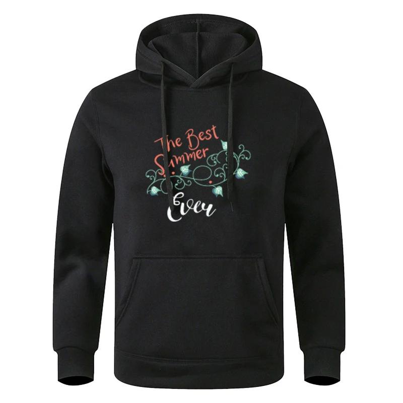 

Long Sleeve Autumn Teens Black Gray Hooded Sweatshirt Hoodie Sportswear 3XL