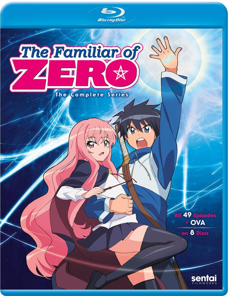 The Familiar of Zero Kompletní kolekce [Blu-ray] (Importní edice / Všech 49 epizod + OVA / 8 disků)