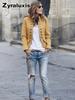 Veste blazer boutonnée pour femme pour l'automne-Hiver