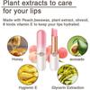 LIANGNISHI Color-changing Lipstick Temperature-changing Jelly Moisturizing Lip Cream Peach Lipstick-06#peach