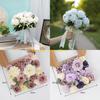 F26C Artificial Flower Crafting Fake Flowers Bulk Silk Flower Bulk Easy To Learn DIY Craft for Wedding Party