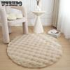 Circular Plush Carpet Home Living Room Sofa Cloak Room Bedside Thickened Carpet