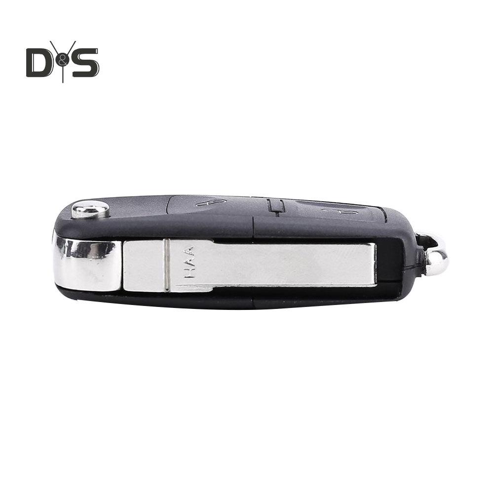 החלפת נרתיק מפתח לרכב מתקפל מרחוק של DYS Auto Shop עבור בורה גולף פאסאט