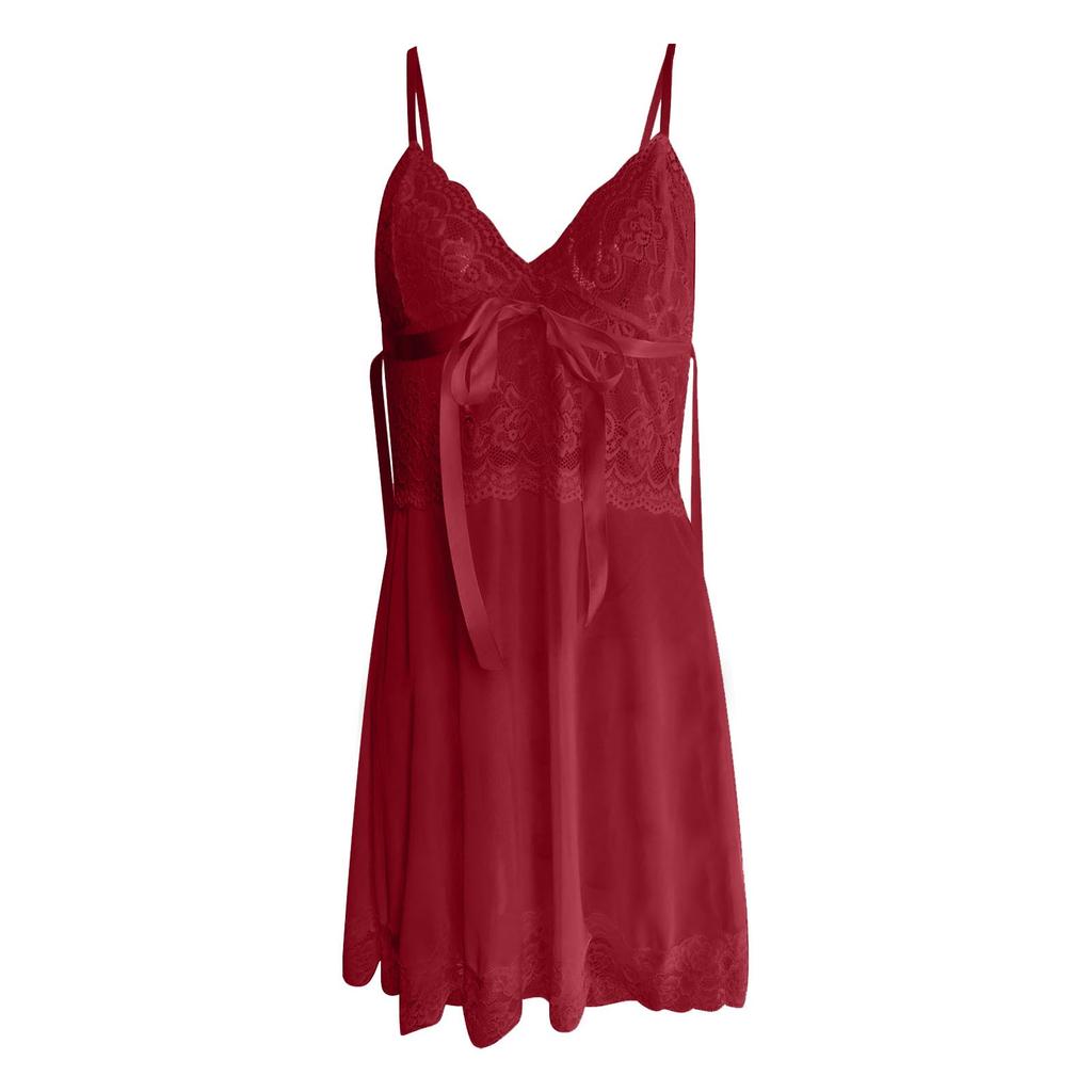 Moda damska Szelki Pasek Seksowna koszula nocna Bielizna