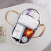 Baby Diaper Storage Basket with Divider Portable Car Organizer Baby Diaper Caddy Organizer for Baby Diaper Storage Baby Shower