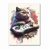 Colorful Game Controller Wall Art Poster Prints Nordic Aesthetic Picture Canvas Painting Gaming Boy Room Home Decoration