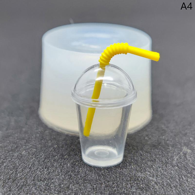 

Кукольные чашки силиконовые формы кукольный домик мини поильник кукольный домик украшения аксессуары ролевые игры игрушка A4