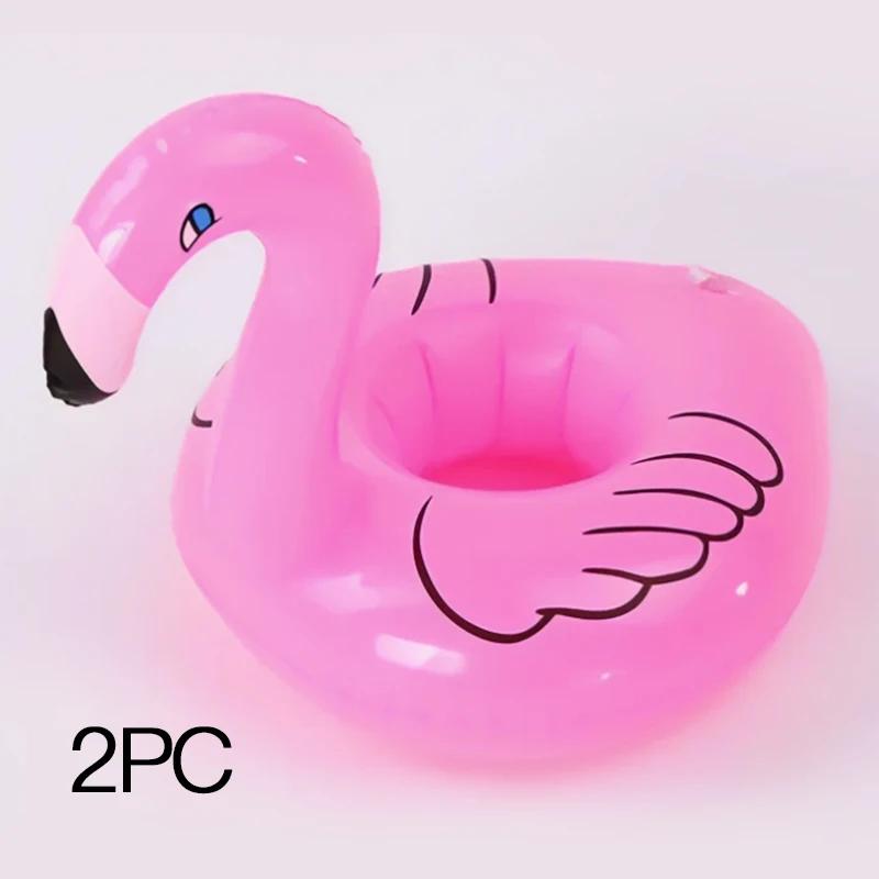 

Мини надувной бассейн с фламинго-пончиком, плавающая игрушка, держатель для стакана, круг для плавания, игрушка для вечеринки, пляжные принадлежности для детей и взрослых