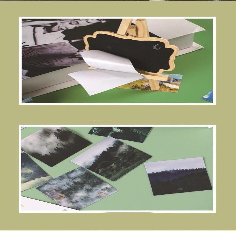46 Sheets Per Box Green Jungle Stickers Label Sticker Diary Decoration Diy Album Aesthetic Stickers Student Stationery Sticker