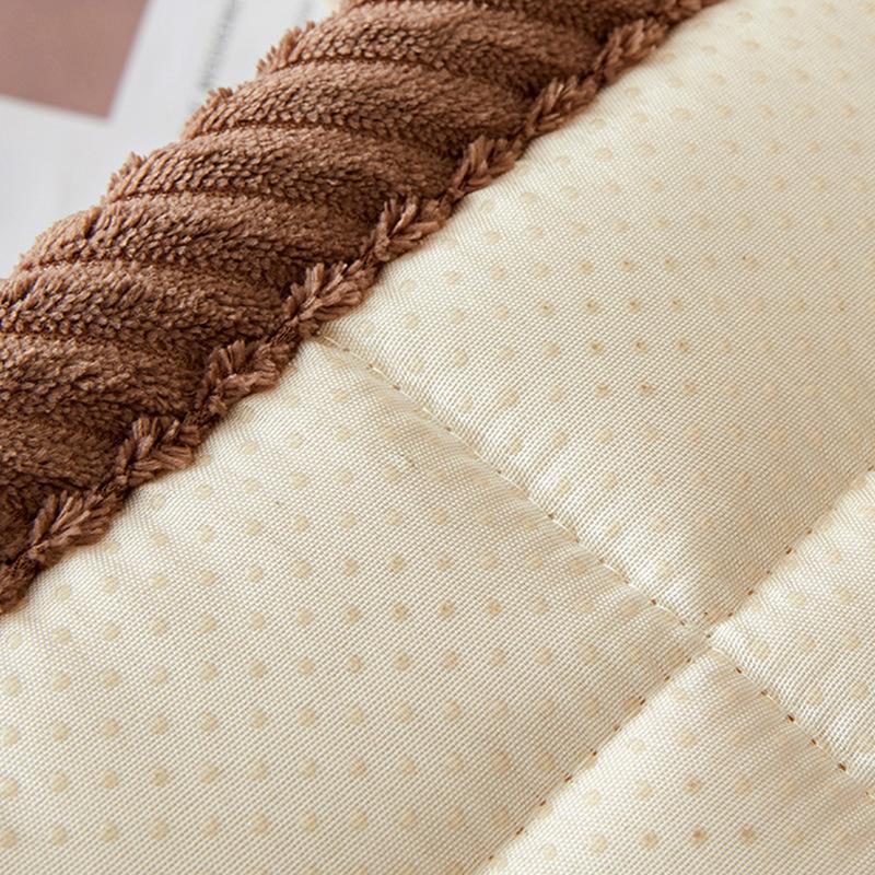 Polštáře na pohovku Four Seasons univerzální protiskluzová zimní část Plyšové polštáře do obývacího pokoje Mahagonové podušky na pohovku