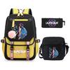 KPop Demon Hunters Korean version of student school bag children's backpack pencil bag set