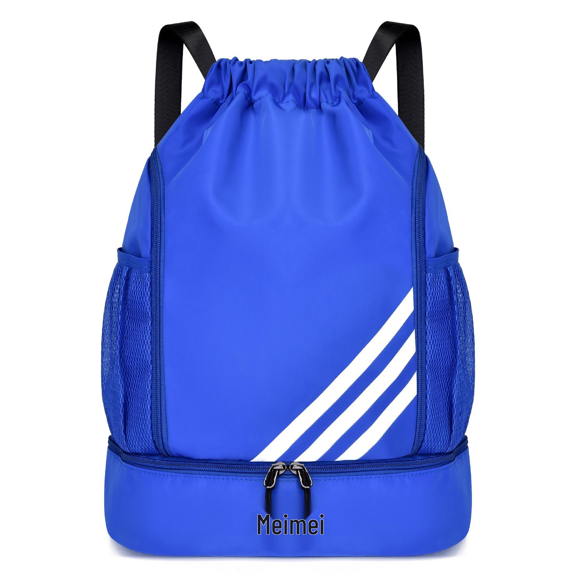 

Великий Водонепроникний Спортивний Рюкзак на Шнурку для Баскетболу, Футболу та Зберігання Взуття