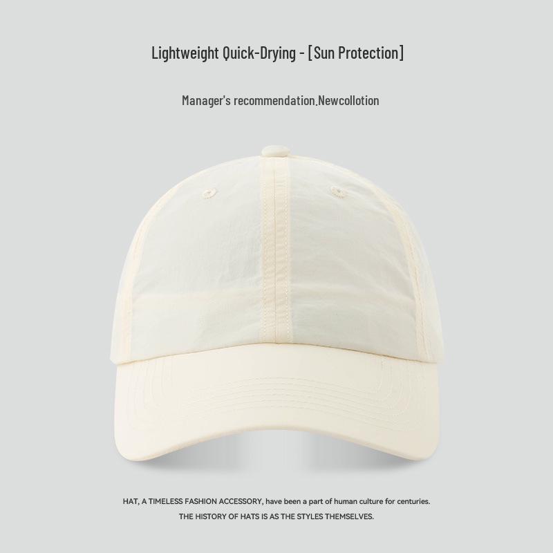 "65cm Unisex Solid Color Baseball Cap with Soft Top, Deepened and Widened Brim for a Slimmer Face Look."