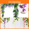 Exquisite 2x Artificial Wisteria Flower Vine Ideal For Elegant Indoor And Outdoor Decoration