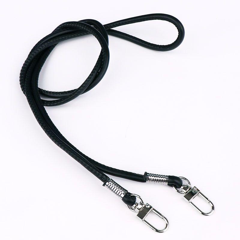 Ronde leren koord vervangingsriem voor crossbodytassen en rugzakken