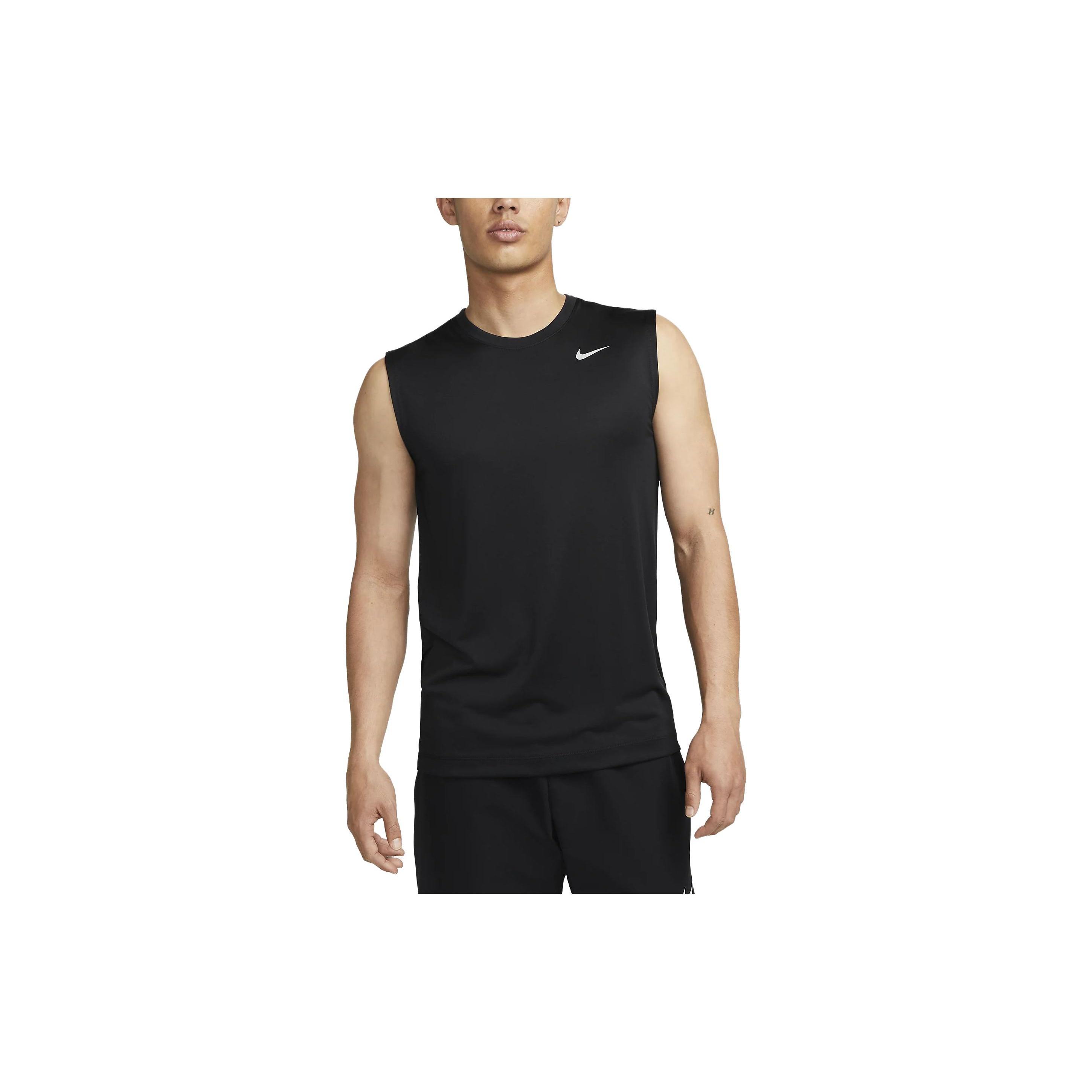Nike Dri-FIT Legend Sleeveless Fitness T-Shirt Black Men s DX0992-010 L