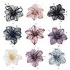 Flower Sewing Hair Clip Brooch for Wedding Dresses Artistic for Dress Wedding Bridal Dress Decorative Applique