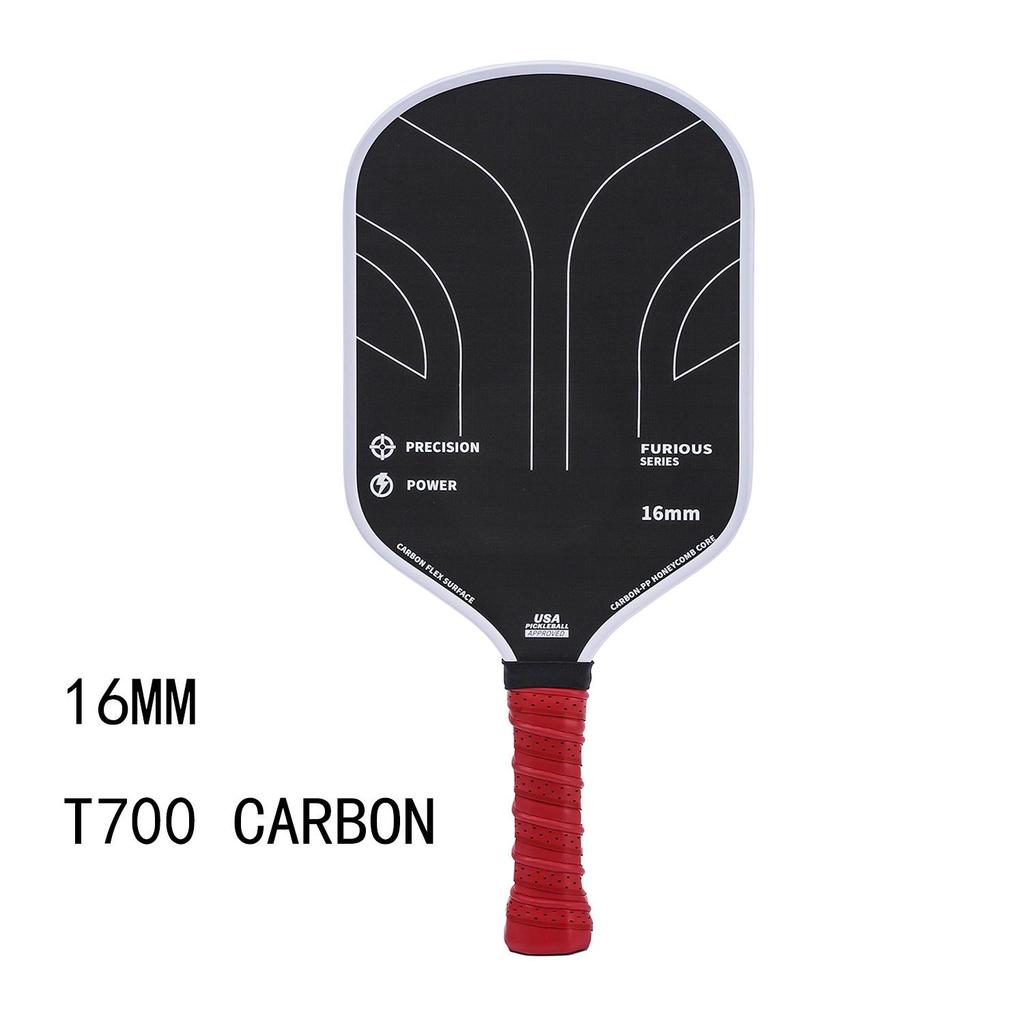Graphite Pickleball Paddle with Textured Surface for Enhanced Spin