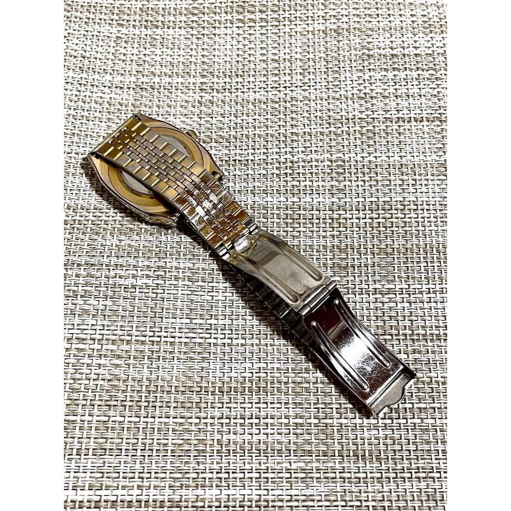 Used Vintage 1977/Working] CITIZEN CQ DAYDATE Cushion Case Japanese-English Daydate Wristwatch