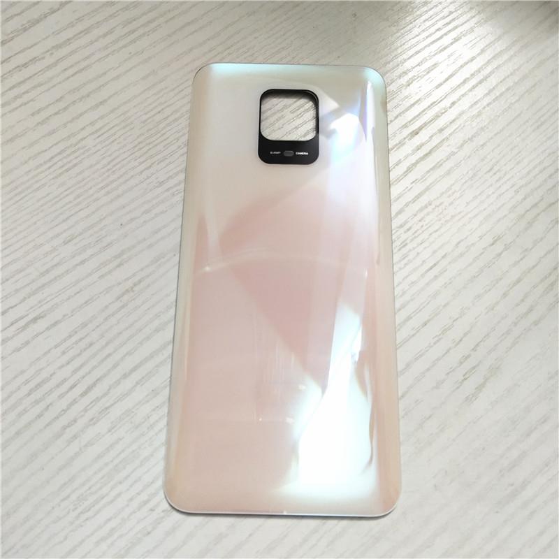 Coperchio Batteria Posteriore Alloggiamento Porta Posteriore Per Xiaomi Redmi Note 9S 9 Pro 64MP Coperchio Batteria Con Adesivo Sticker Parti di Ricambio