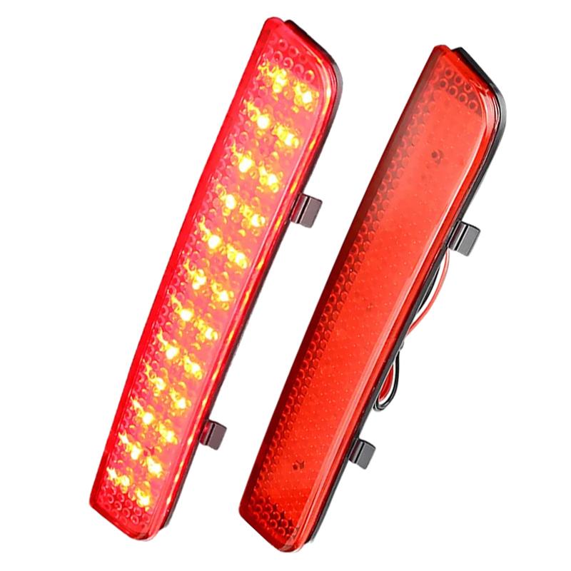 Bumper Reflector LED Brake Stop Light Suitable for Land Rover Range Rover L322 2003-2012 Rover Freelander 2/LR2 2008-2013