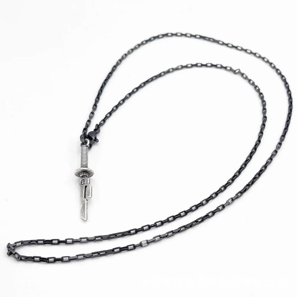 Anime Jujutsu Kaisen Toji Fushiguro Collana Cosplay Lancia Rovesciata del Cielo Portachiavi Arma Choker Gioielli Regali