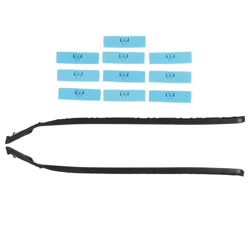 ATT-1Pair Windshield Pillar Molding With Clips Kit For Lexus Is IS200D IS250 IS300 IS350 2006-2013 75552-53020 75551-53020