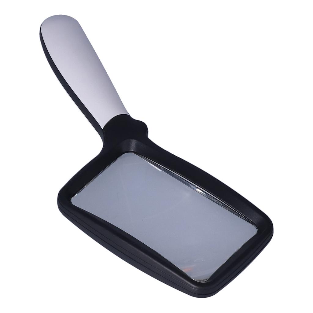 2x Handliche Faltlupe mit LED-Licht Acryl-Vergrößerungsglas für ältere Menschen zum Lesen