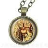 Human Anatomy Organ Necklace Glass Cabochon Science Medical Punk Brain Eye Jewelry Sweater chain Creative Gift