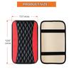 A Three-dimensional Nappa Leather Embroidered Car Armrest Cushion for Dust-proof, Dirt-proof and Water-resistant Car Interiors