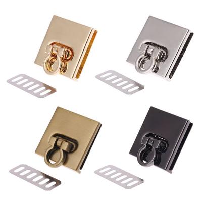 Kovová taška Twist Lock Puzdro Zapínanie na kabelky Crossbody taška cez rameno Peňaženka Príslušenstvo DIY Craft