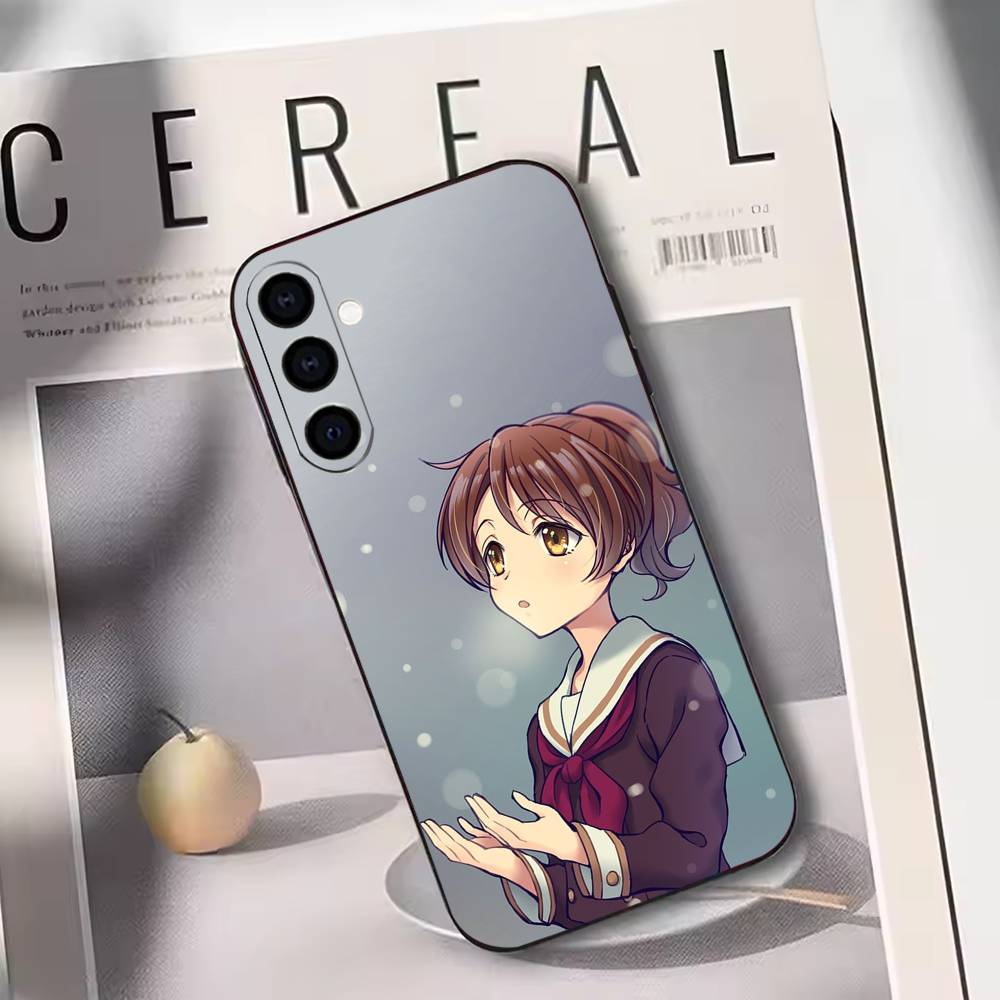Kumiko Oumae Phone Case For Samsung Galaxy A73,A72,A71,A70,A53,A52,A51,Soft Silicone Black Cover