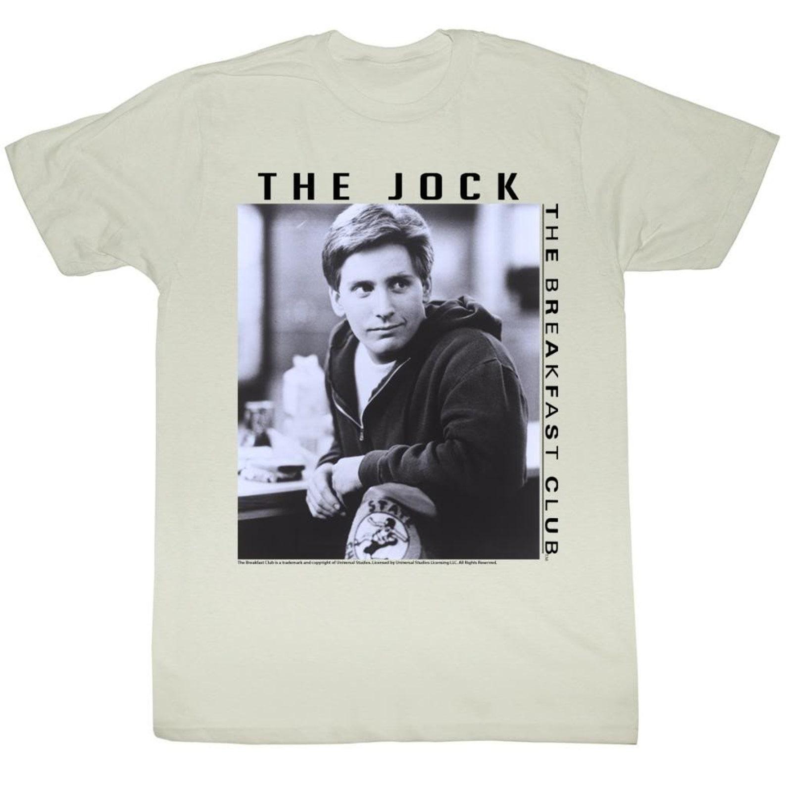 Breakfast Club The Jock Natural Adult T-Shirt M