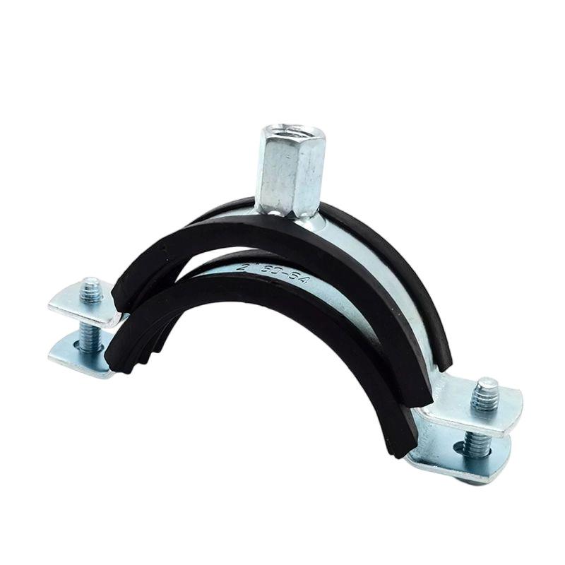 Galvanizli Kalın Metal Boru Kelepçesi: Ağır Hizmet Tipi PPR, PVC Fener Klipsi, Tam Kalınlık Borular için Eyer Askısı