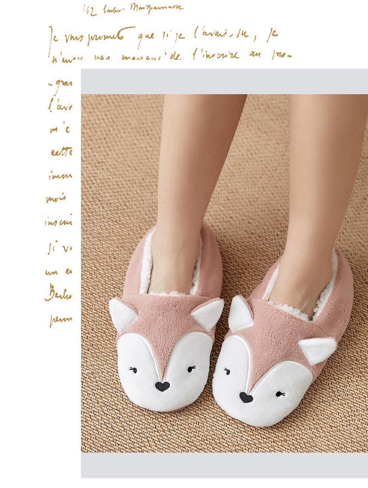 Women's Cartoon Coral Fleece Floor Socks - Soft Slipper Socks & Bare Leg Sleeves for Home, Christmas, or Sleep
