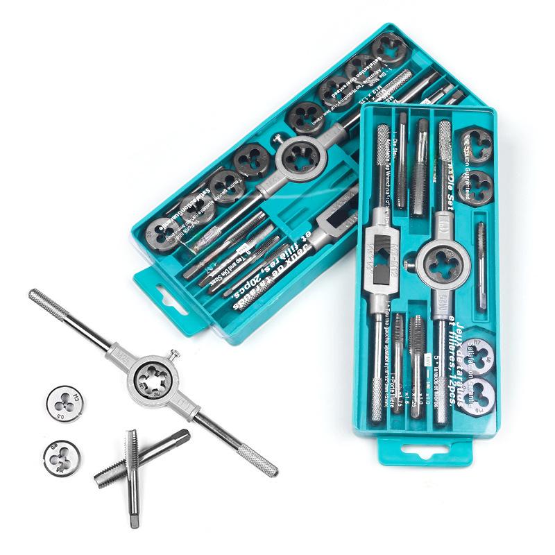 Metric Tap and Die Set - Hand Tools for Thread Repair 
