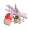 Capybara Plush Whimsical Doll Keychain Adorable Animal Pendant Gift Perfect