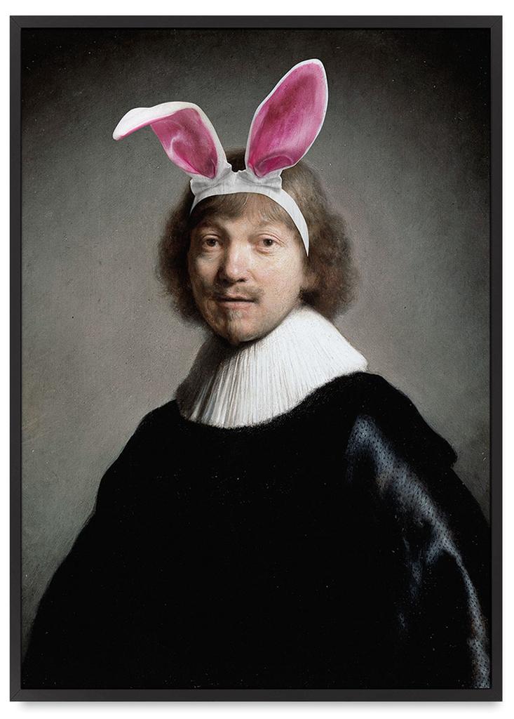 Poster Bunny Ears Rembrandt