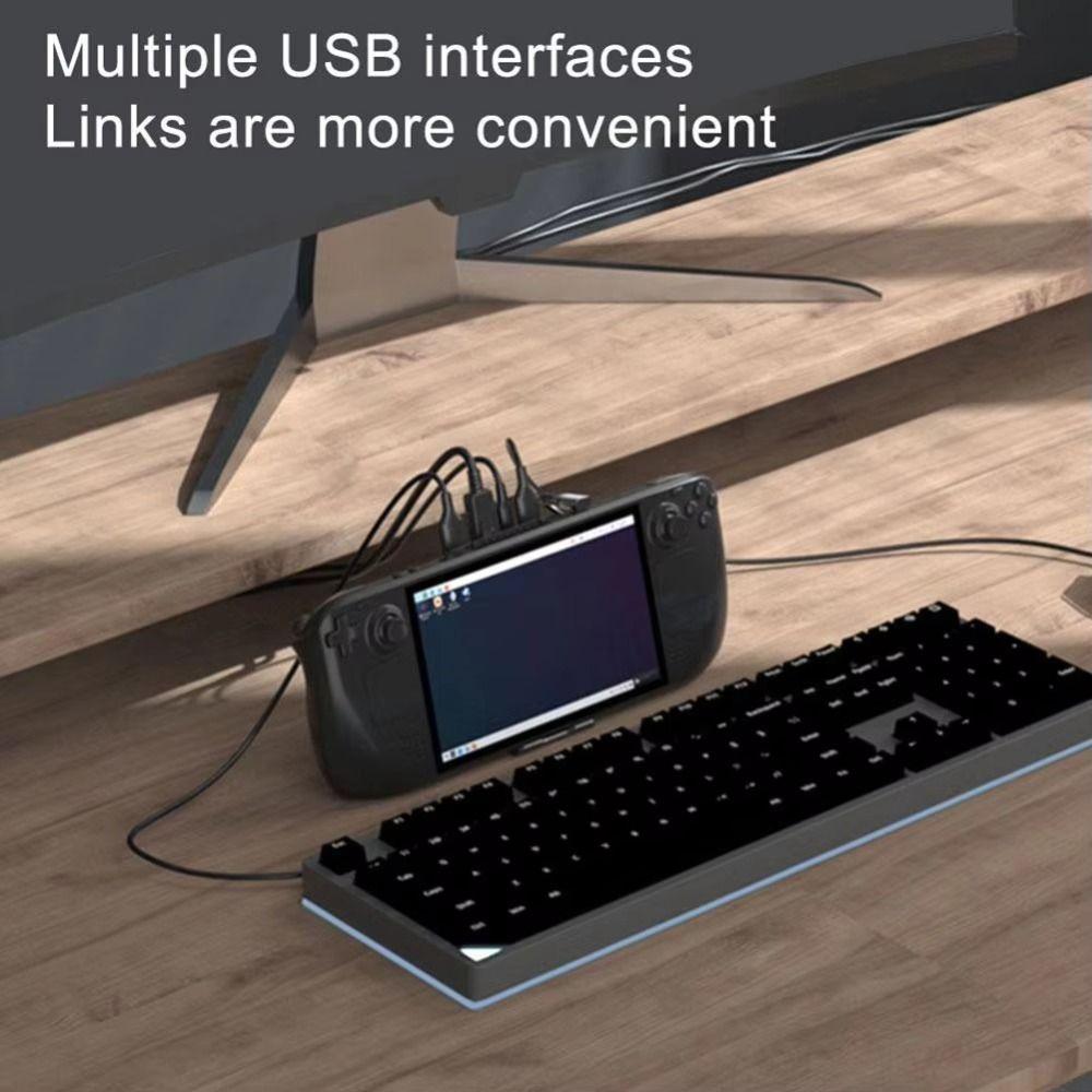 5 In 1 for Steam Deck Docking Station 4K@60Hz Charging Base for SteamDeck Dock  For Handheld Gaming