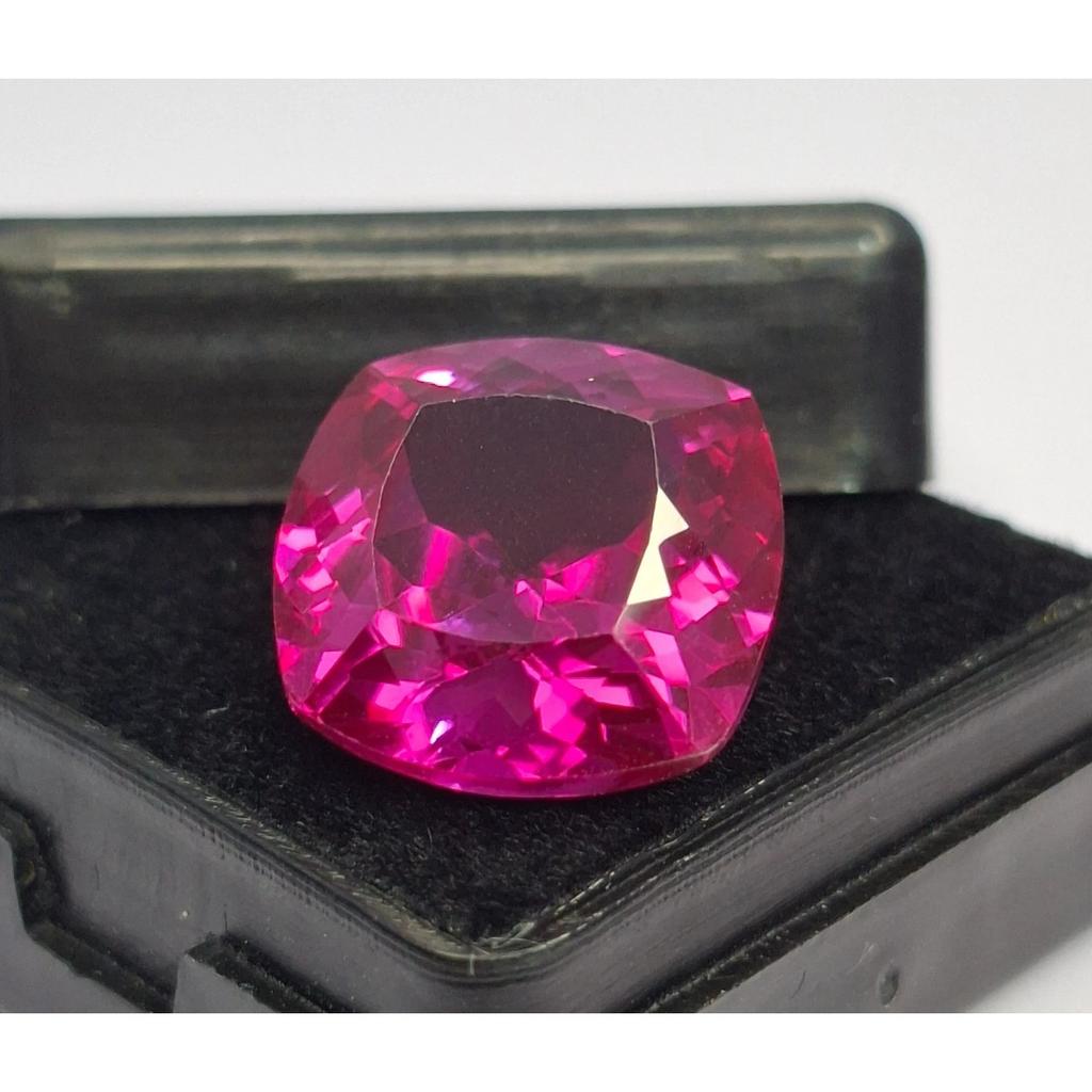 Natural Pink Sapphire 12-14 Ct Cushion Cut Certified Stunning Loose Gemstone