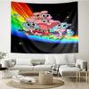 Gum's Colorful Friends Tapestry, Unique Design Tapestry, Wall Decor for Bedroom,Livingroom, Playroom,Heartwarming Fan Holiday Gifts