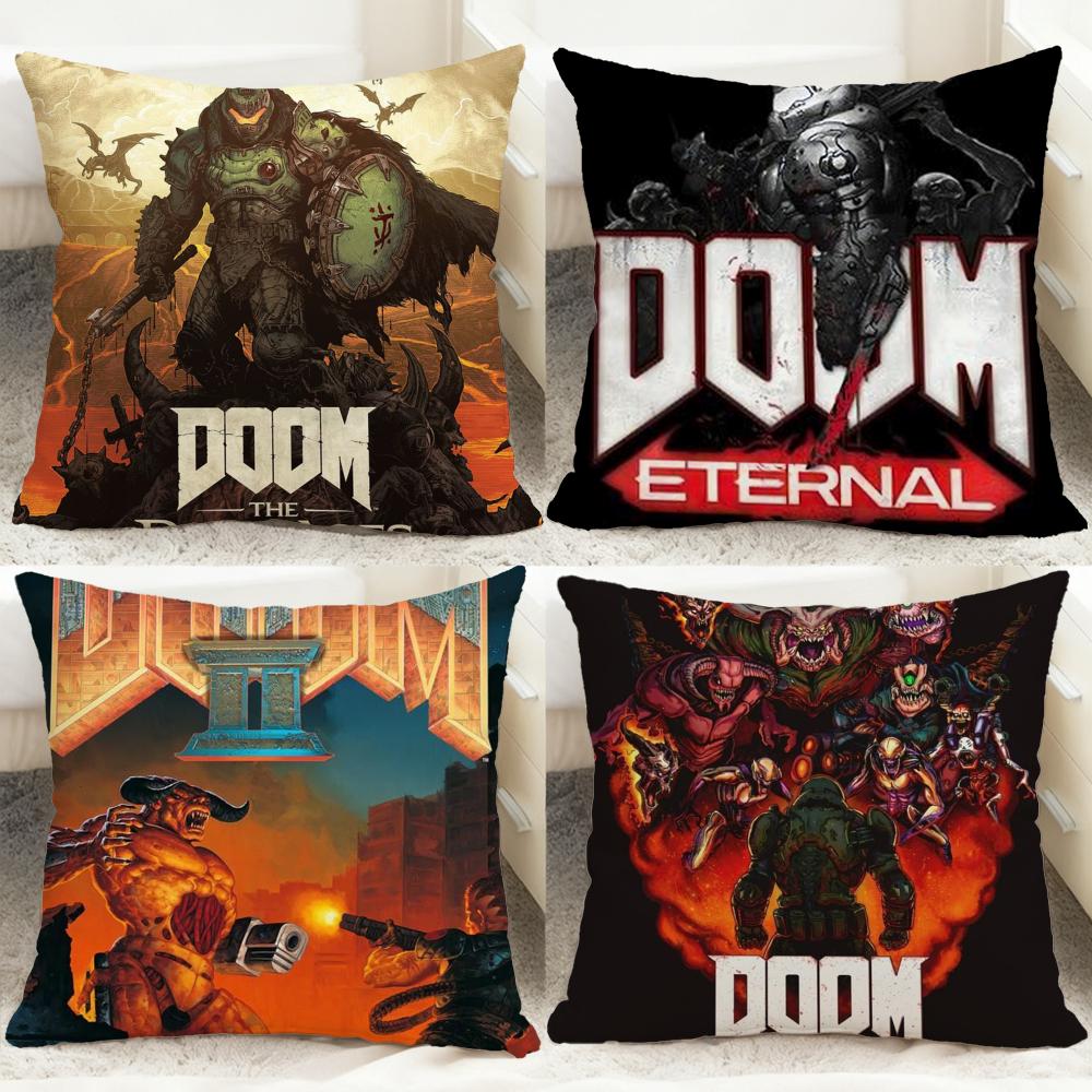 Cool Game E-Eternal Cushion Cover Comfortable Reversible Pillow Cover Ideal for Car Sofa Bedroom & Beyond