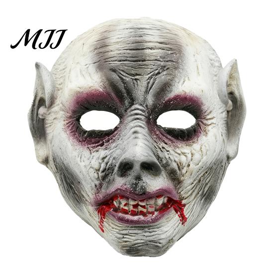 Comfortable Horror Roleplay Masque Halloween Zombie for Adults, Creepy Blood Scary Vampire Full Face Costume, Cosplay Party Professional
