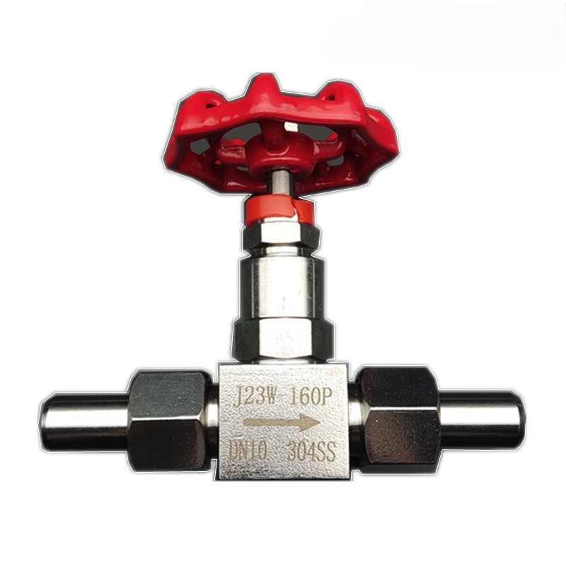 304 Stainless Steel Butt-Welded Needle Valve J23W-160P with External Thread