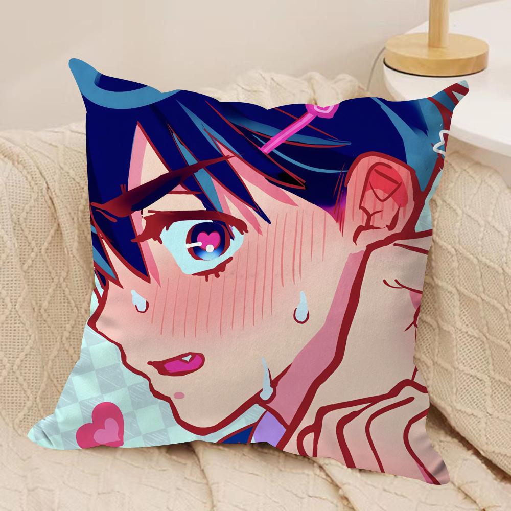 Alien Stage Mizi Sua Hyuna Till Ivan Luka Cushion Cover Silky Short Plush Invisible Zipper Dustproof Sofa Pillow Case Home Decor