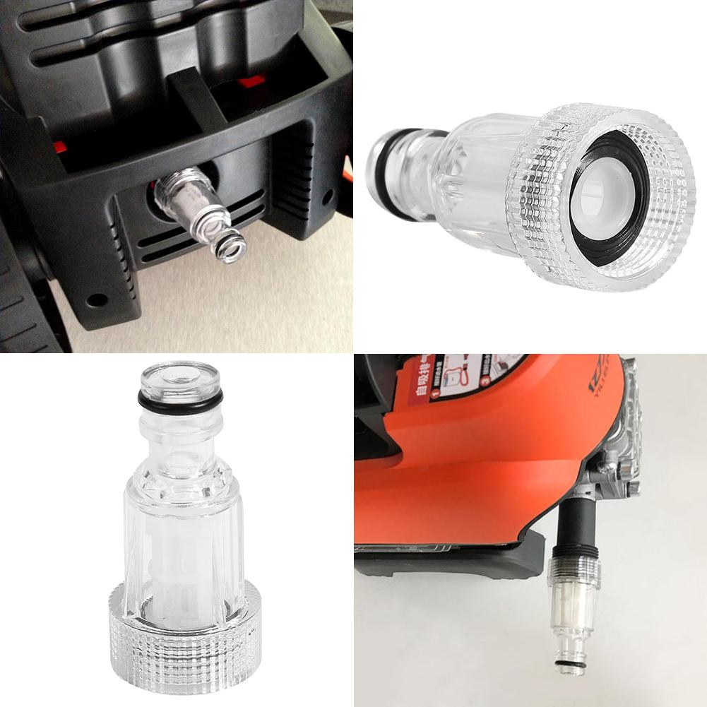 1-6pcs Car Clean Machine Water Filter 175PSI High Pressure Washer Connection For Karcher K2-K7 Series Garden Pipe Hose Adapter