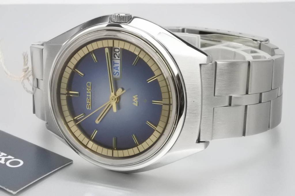SEIKO Lord Matic 23 Jewels Automatic Watch with Strap A Stylish and Exquisite Item 1973 5606-7270 Men's (LM)