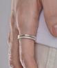Postlude [Silver][2Set] Mix Texture 2 Ring Set