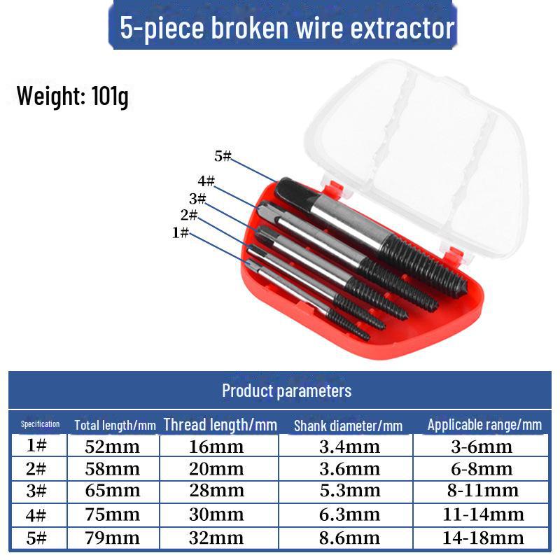 Triangle Valve Broken Pipe & Screw Extractor